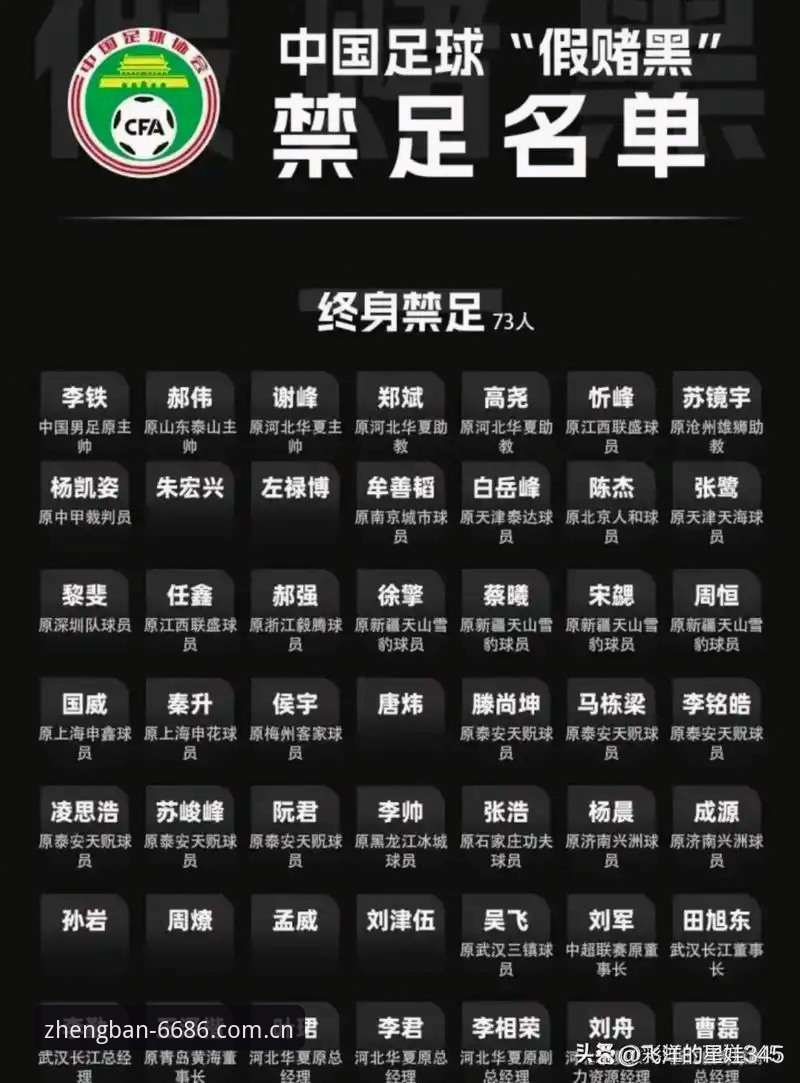 最新版本常见问题 足协第三批禁足名单解读教程:在6686体育官网了解中国足球反腐新动态